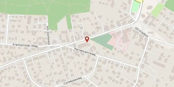 Karte der Umgebung von Sakrower Landststraße 23, 14089 Berlin