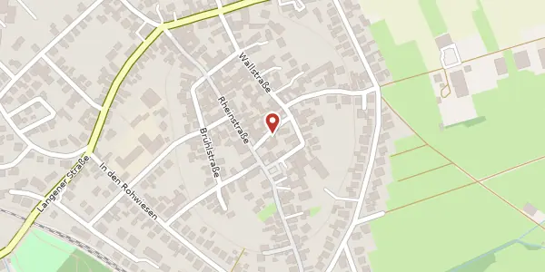 Karte der Umgebung von Friedensstr. 3, 63303 Dreieich