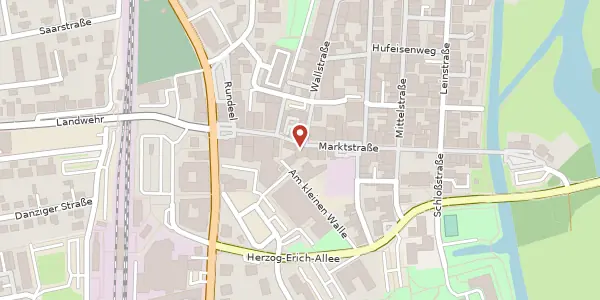 Karte der Umgebung von Marktstraße 30, 31535 Neustadt