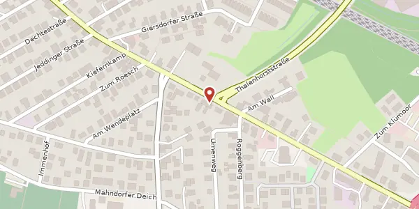 Karte der Umgebung von Mahndorfer Heerstraße 113, 28307 Bremen