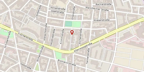 Karte der Umgebung von Erlenstraße 17, 67655 Kaiserslautern