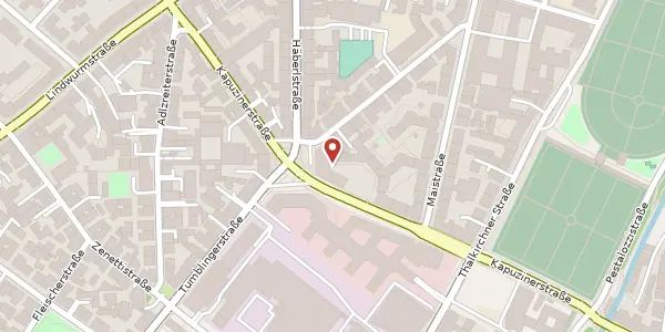 Karte der Umgebung von Kapuzinerplatz 5, 80337 München