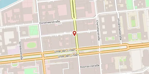 Karte der Umgebung von Friedrichstraße 153a, 10117 Berlin