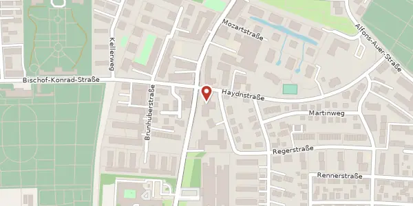 Karte der Umgebung von Galgenbergstraße 25, 93053 Regensburg