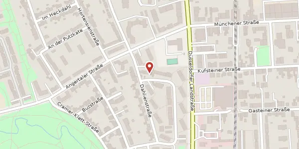 Karte der Umgebung von Gustavsburger Str. 42, 47249 Duisburg