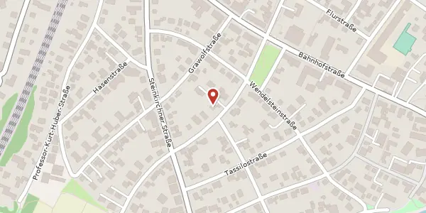 Karte der Umgebung von Rottenbucher Str. 5, 82166 Gräfelfing