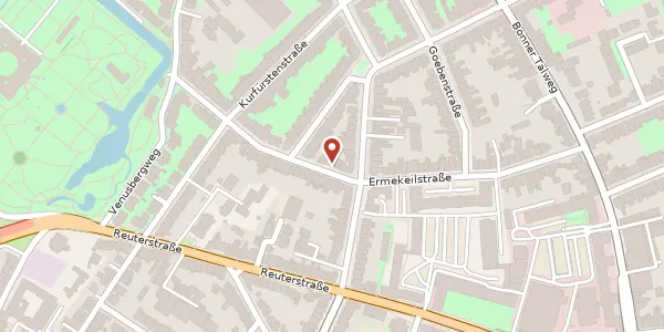 Karte der Umgebung von Schloßstraße 36, 53115 Bonn