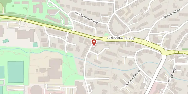 Karte der Umgebung von Langenbergstraße 1, 34225 Baunatal