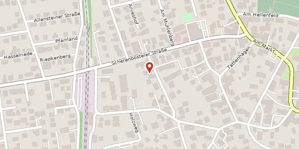 Karte der Umgebung von Rubensweg 2, 30900 Wedemark