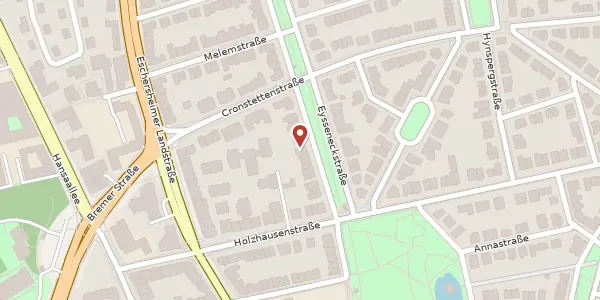 Karte der Umgebung von Eysseneckstr. 19, 60322 Frankfurt