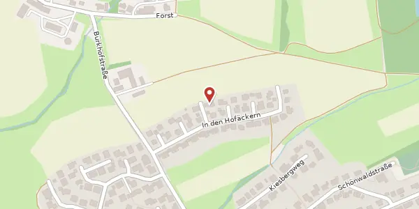 Karte der Umgebung von In den Hofäckern 21, 74545 Michelfeld