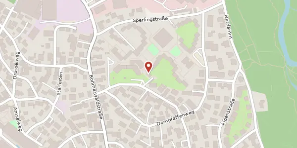 Karte der Umgebung von Johannisplatz 6, 82538 Geretsried