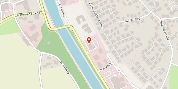 Karte der Umgebung von Meppener Str. 145, 49808 Lingen