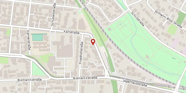 Karte der Umgebung von Siebennußbaumstr. 55, 74076 Heilbronn