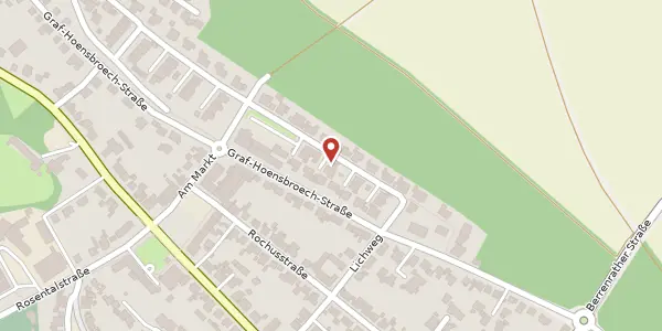Karte der Umgebung von Ursfelder Str. 25, 50169 Kerpen