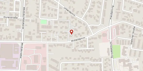 Karte der Umgebung von Otto-Wels-Str. 2 b, 32429 Minden