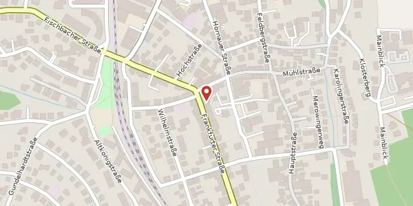Karte der Umgebung von Frankfurter Str. 1, 65779 Kelkheim