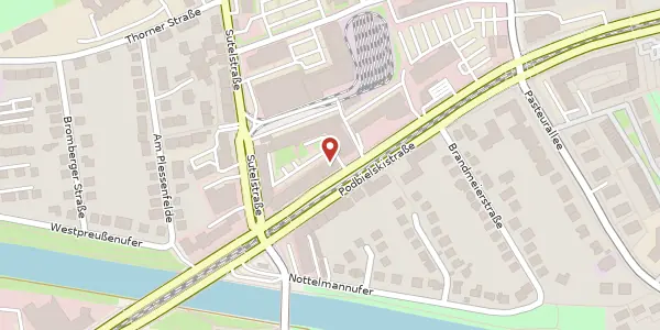 Karte der Umgebung von Podbielskistraße 325-331, 30659 Hannover