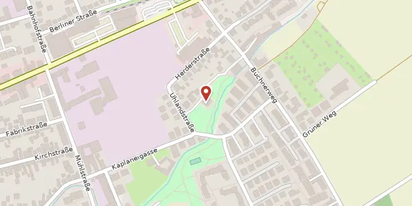 Karte der Umgebung von Uhlandstr. 20, 64319 Pfungstadt