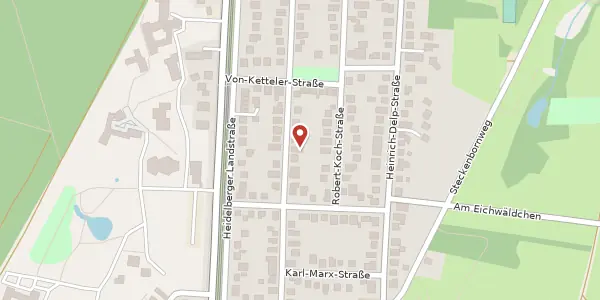 Karte der Umgebung von Carlo-Mierendorff-Str. 41A, 64297 Darmstadt