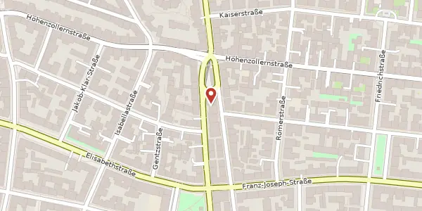 Karte der Umgebung von Nordendstr. 64, 80801 München