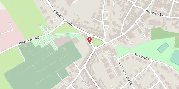 Karte der Umgebung von Karl-Liebknecht-Platz 7, 23936 Grevesmühlen