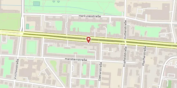 Karte der Umgebung von Wilhelmshöher Allee 169, 34121 Kassel