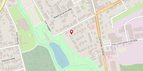 Karte der Umgebung von Am Stadtpark 4, 59368 Werne