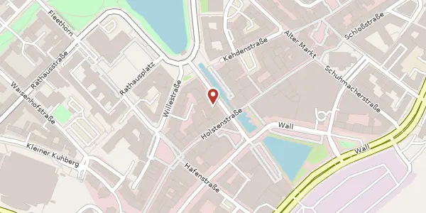 Karte der Umgebung von Holstenbrücke 8-10, 24103 Kiel