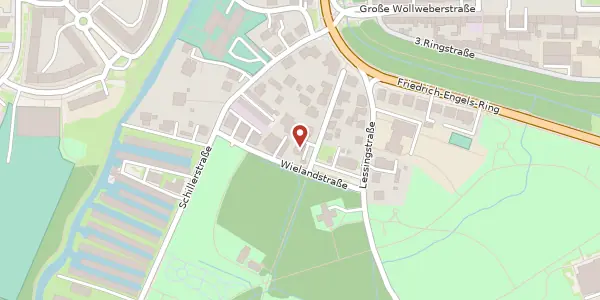 Karte der Umgebung von Goethestraße 8, 17033 Neubrandenburg