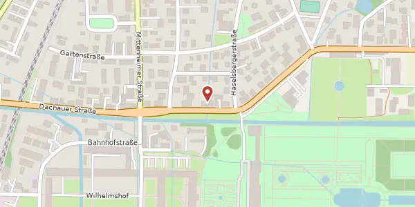 Karte der Umgebung von Freisinger Str. 4, 85764 Oberschleißheim