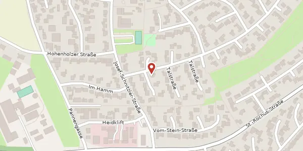 Karte der Umgebung von Talstraße 79, 50181 Bedburg