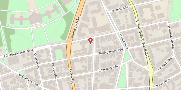 Karte der Umgebung von Leerbachstr. 115, 60322 Frankfurt