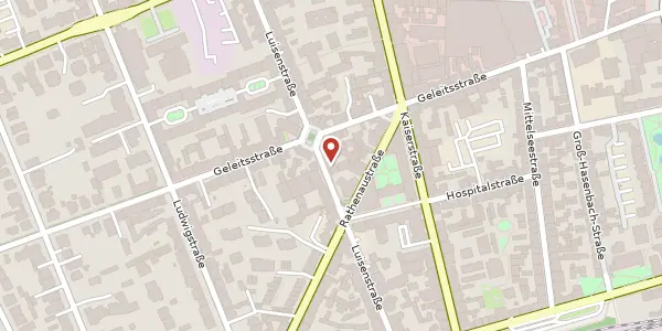 Karte der Umgebung von Luisenstr. 33, 63067 Offenbach