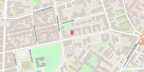 Karte der Umgebung von Gutenbergstraße 66, 14467 Potsdam
