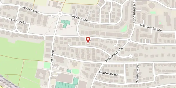 Karte der Umgebung von Birkenstraße 16, 71732 Tamm