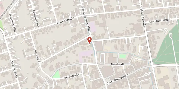 Karte der Umgebung von Fünfhausenstraße 13, 31832 Springe
