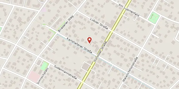 Karte der Umgebung von Karlshafener Straße 25, 12623 Berlin