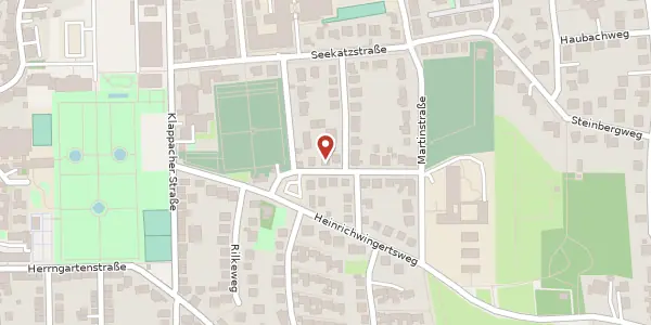 Karte der Umgebung von Küchlerstr. 4, 64285 Darmstadt