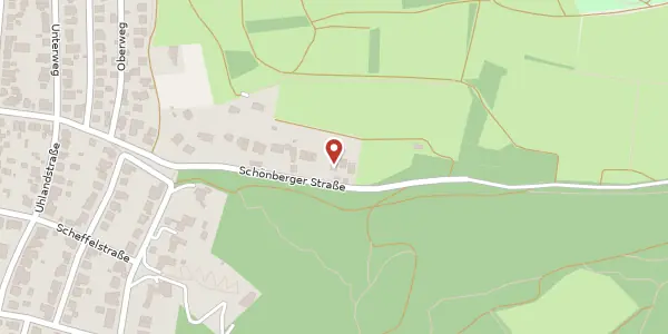 Karte der Umgebung von Schönberger Str. 54a, 64625 Bensheim