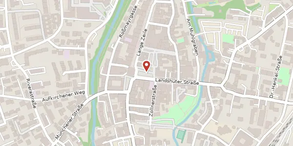 Karte der Umgebung von Schrannenplatz 2, 85435 Erding