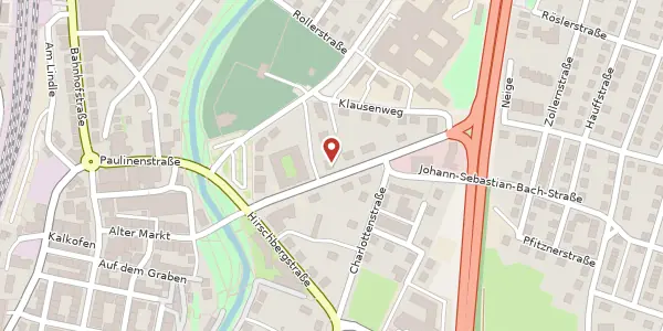 Karte der Umgebung von Robert-Wahl-Straße 11, 72336 Balingen