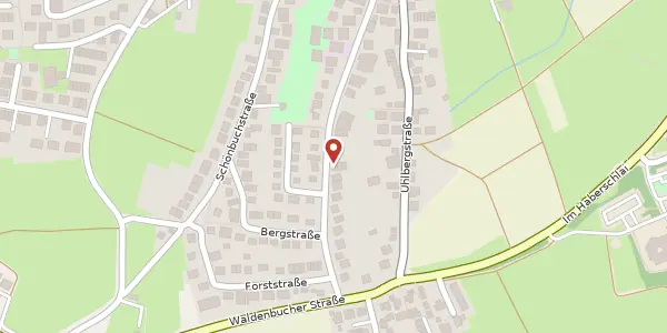 Karte der Umgebung von Reutestraße 37, 70794 Filderstadt