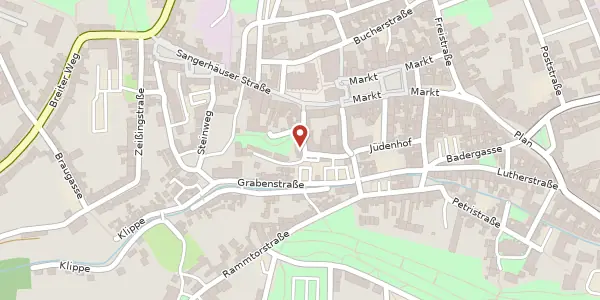 Karte der Umgebung von Vicariatsgasse 4, 06295 Lutherstadt Eisleben