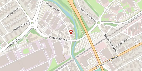 Karte der Umgebung von Aistegstraße 26, 88046 Friedrichshafen