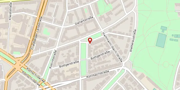Karte der Umgebung von Martin-Luther-Str. 62, 60389 Frankfurt