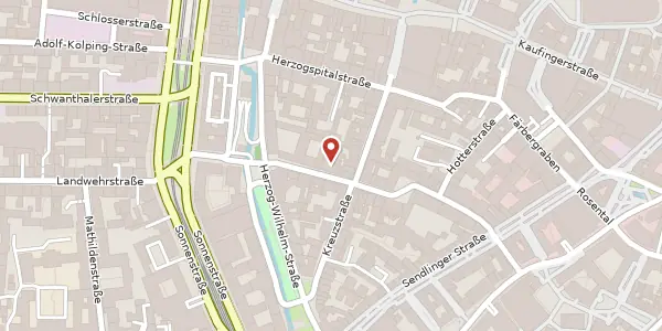 Karte der Umgebung von Josephspitalstr. 6, 80331 München