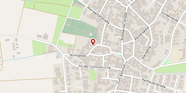 Karte der Umgebung von Brunnengasse 23, 35510 Butzbach