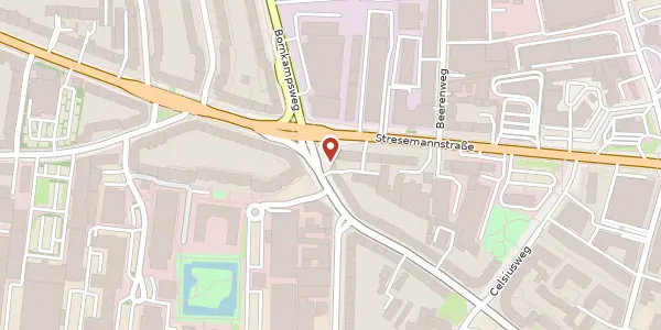 Karte der Umgebung von Bahrenfelder Steindamm 110, 22761 Hamburg