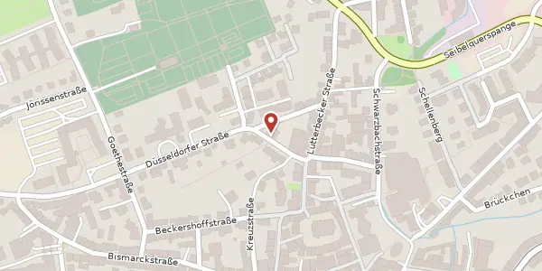 Karte der Umgebung von Düsseldorfer Str. 10, 40822 Mettmann